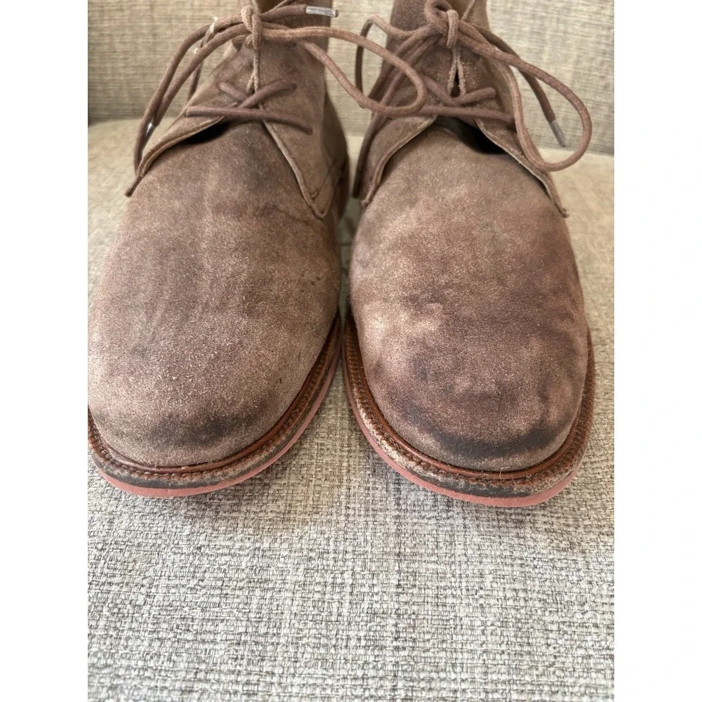 Polo By Ralph Lauren Brown Suede Chukka Boots Sz 12D